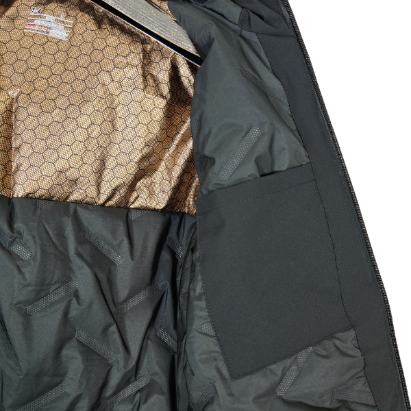 Chaqueta cortavientos negra Under Armour