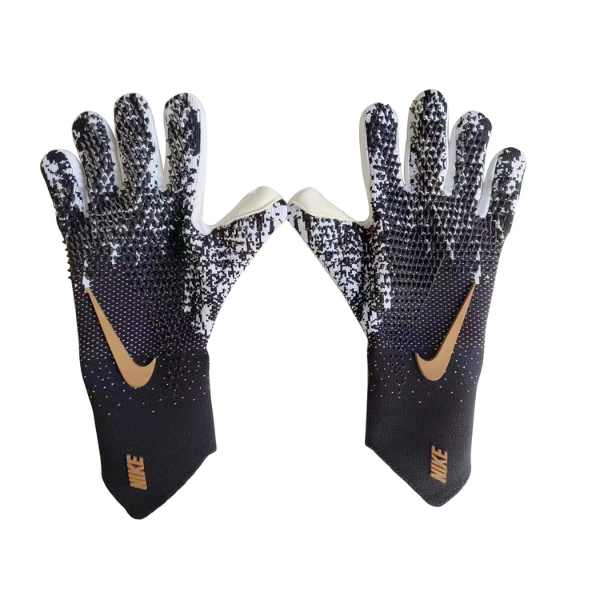 Nike HyperTouch Elite Black and Gray Goalkeeper Gloves