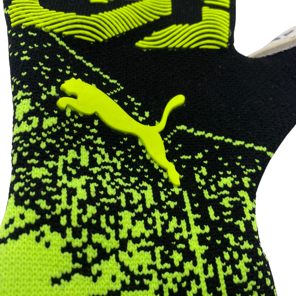 Guantes de portero Puma Future Z negros y verdes