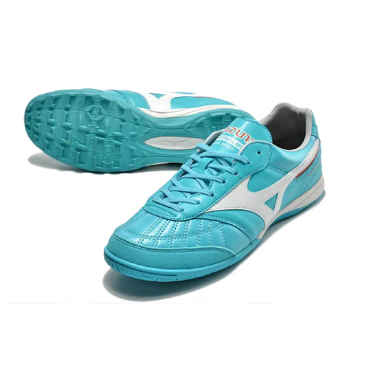 Mizuno Morelia Sala Turf TF Light Blue Football Boot