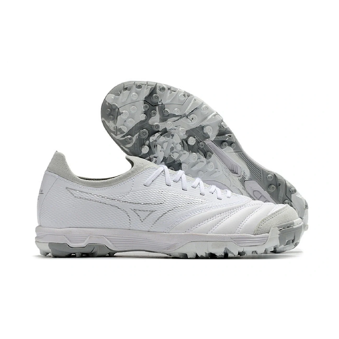 Botas de fútbol Mizuno Neo Sala Turf TF blancas