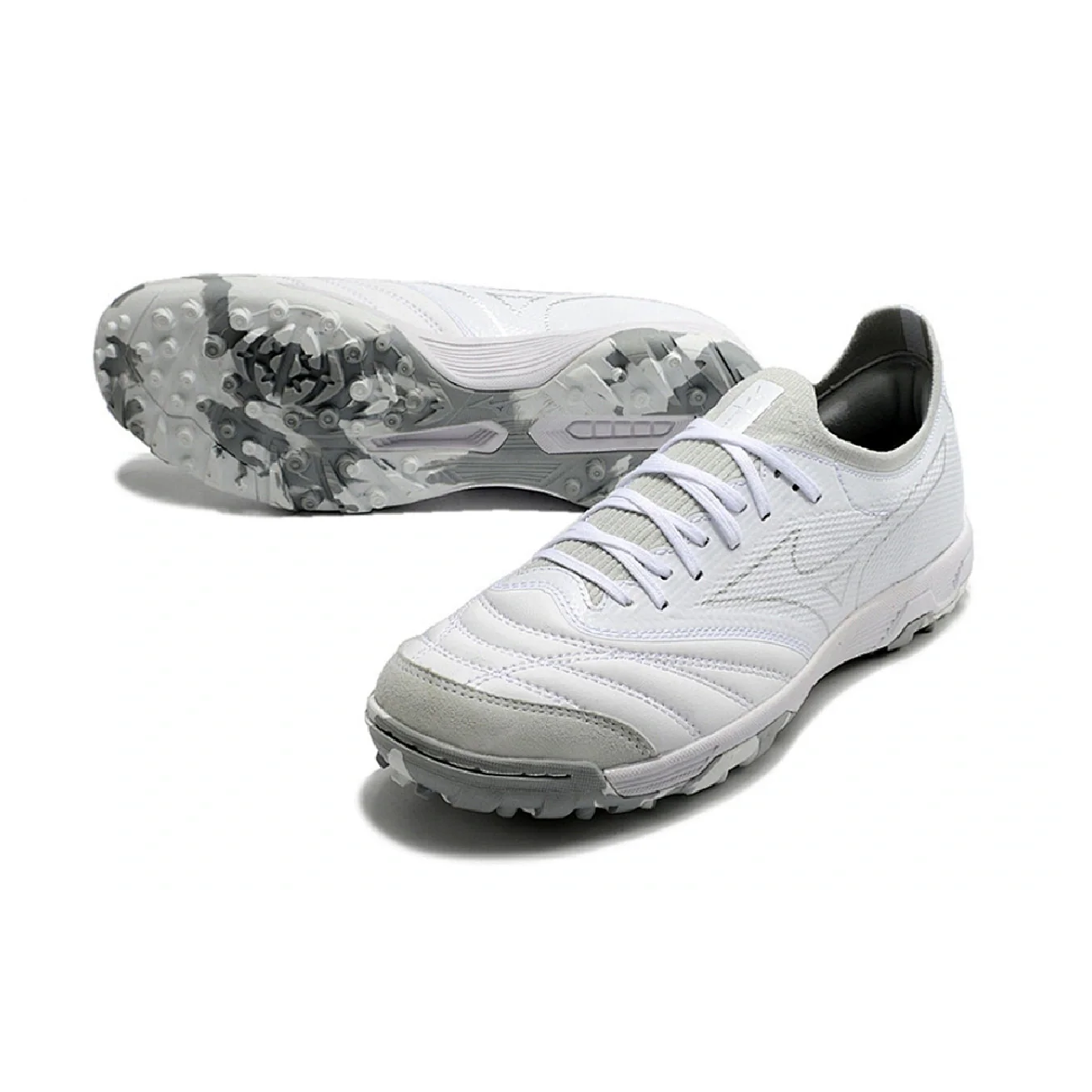 Botas de fútbol Mizuno Neo Sala Turf TF blancas