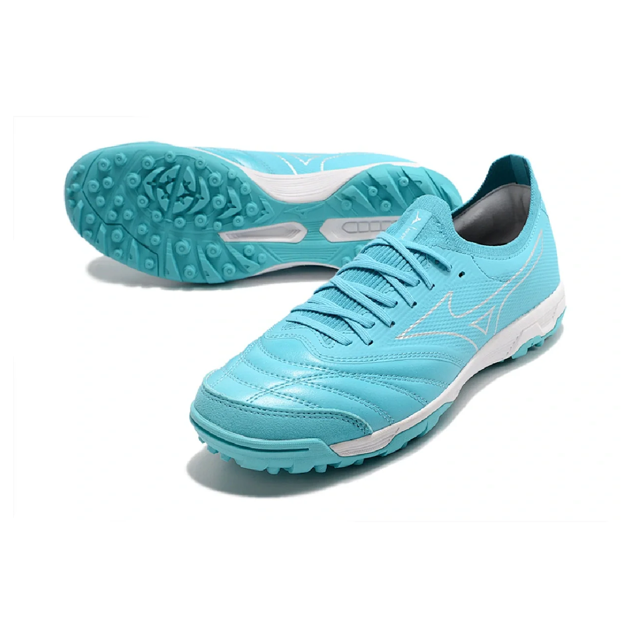 Bota de fútbol Mizuno Neo Sala Turf TF azul claro