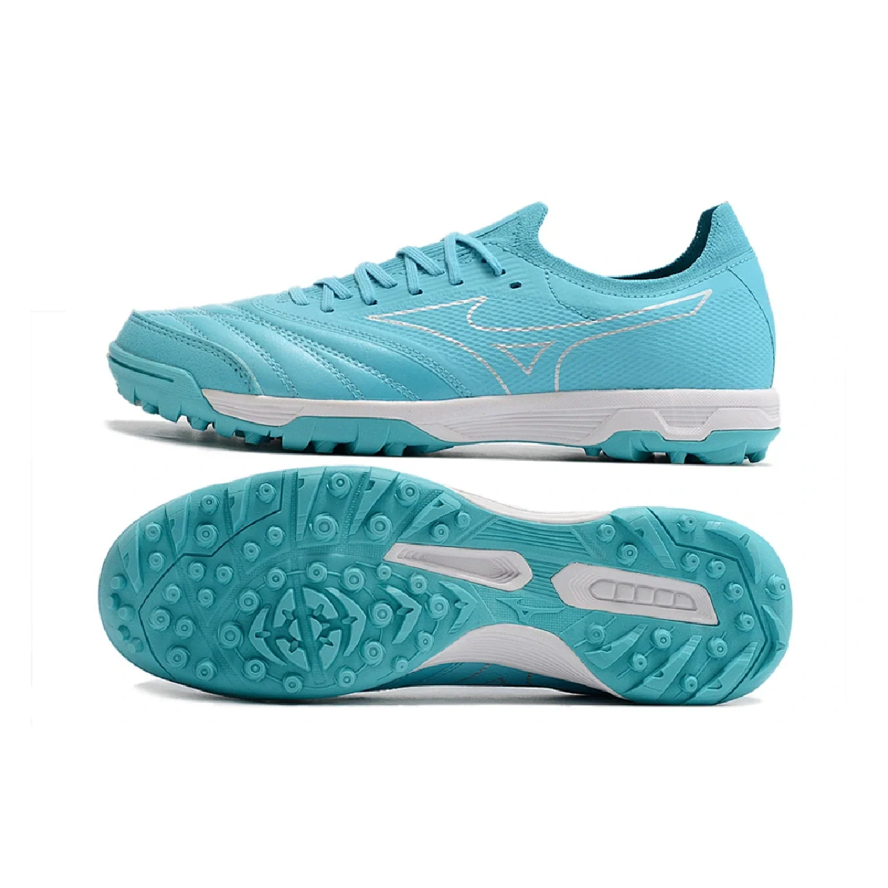 Bota de fútbol Mizuno Neo Sala Turf TF azul claro