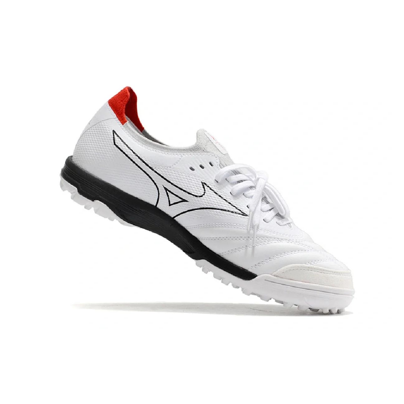 Botas de fútbol Mizuno Neo Sala Turf TF blancas y negras