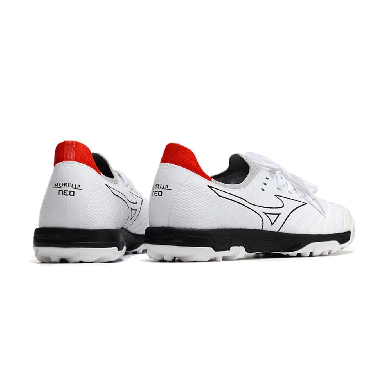 Botas de fútbol Mizuno Neo Sala Turf TF blancas y negras