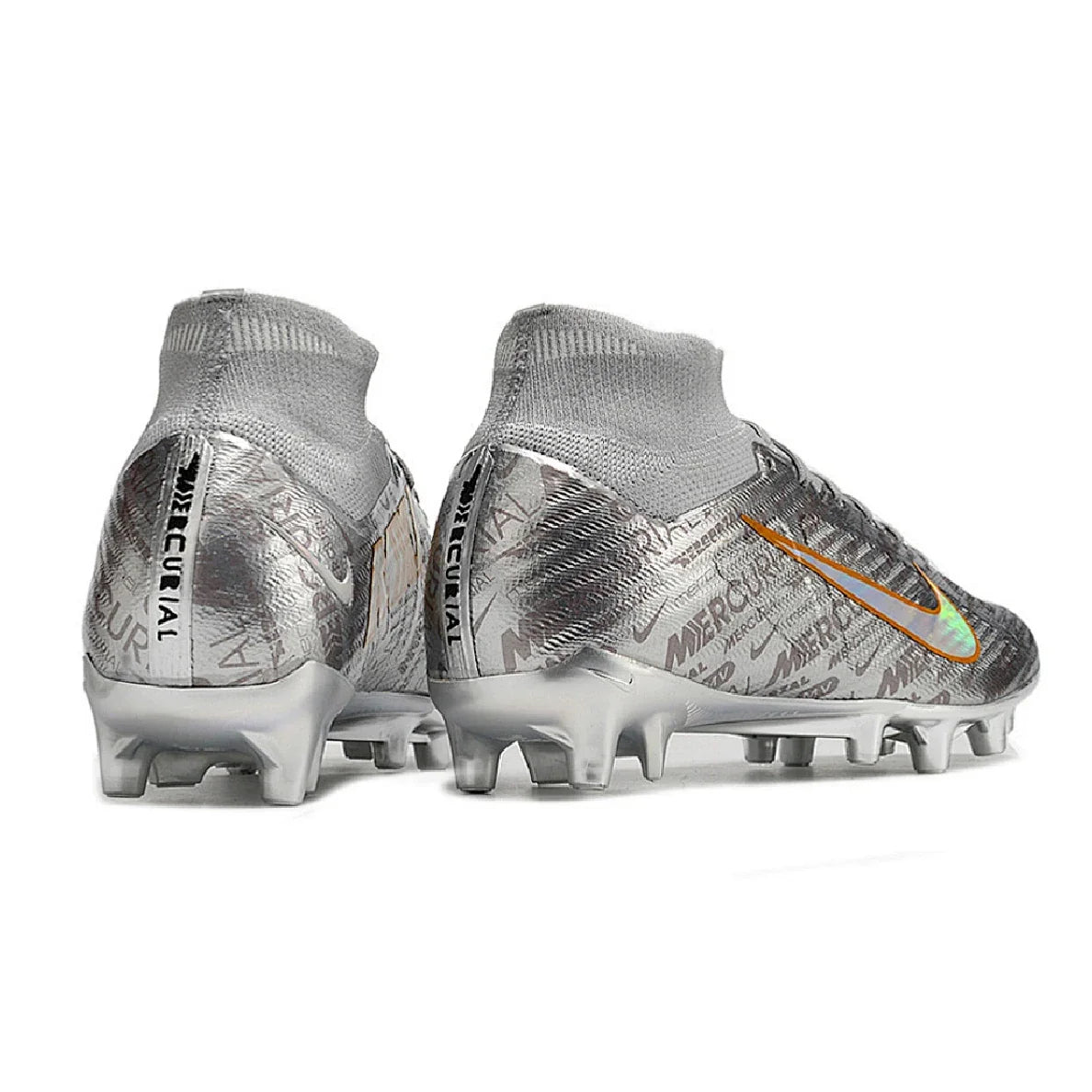 Nike Air Zoom Mercurial Superfly 9 Elite Silver Artificial Ground AG Football Boot