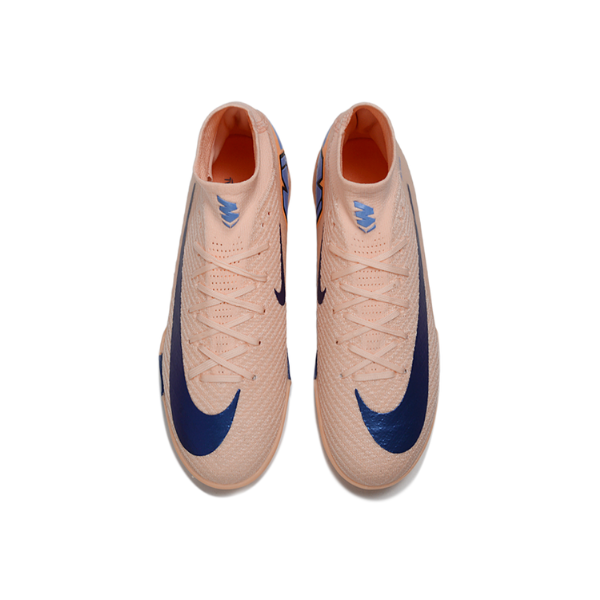 Nike Mercurial Superfly 10 Elite Pink and Blue Turf TF Kids Football Boot