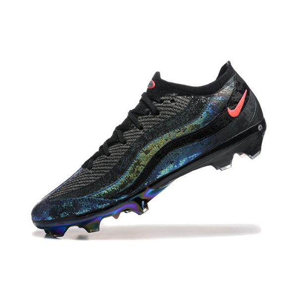 Botas de fútbol Nike Mercurial Vapor 16 Elite Air Max 95 para terreno firme FG para niños, color negro