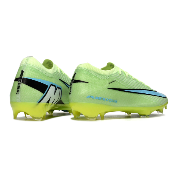 Nike Air Zoom Mercurial Vapor 16 Elite Green and Light Blue Firm Ground FG Football Boot