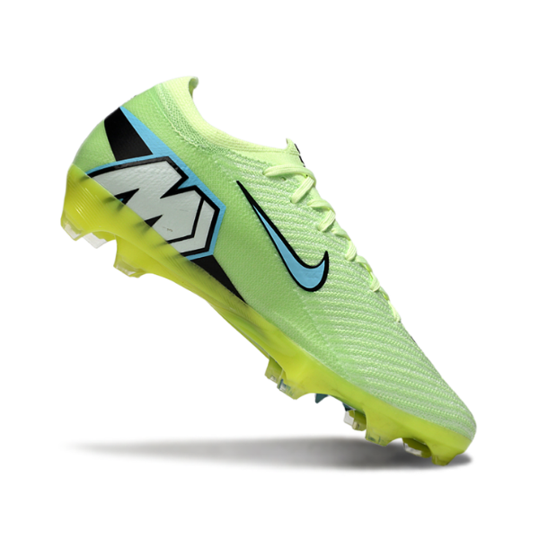 Nike Air Zoom Mercurial Vapor 16 Elite Green and Light Blue Firm Ground FG Football Boot