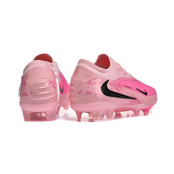 Botas de fútbol Nike Phantom 6 Elite FG para niños, color rosa claro y terreno firme