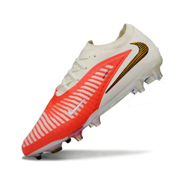 Nike Phantom 6 Elite Orange and White Firm Ground FG Football Boot