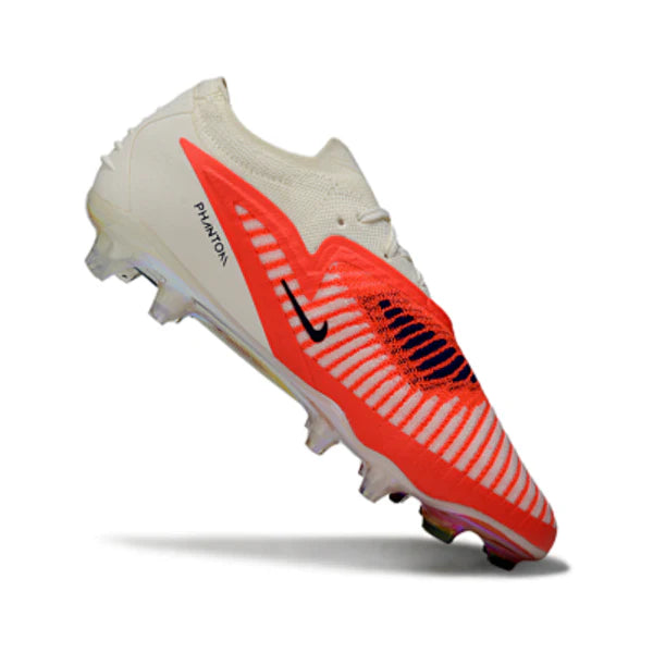 Nike Phantom 6 Elite Orange and White Firm Ground FG Football Boot