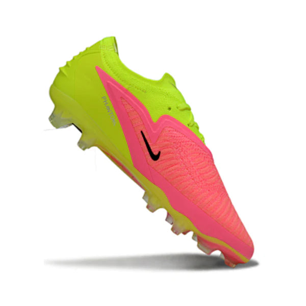 Nike Phantom 6 Elite Yellow, Silver and Pink Firm Ground FG Football Boot