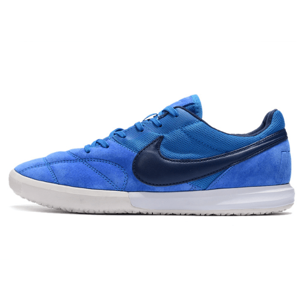 Nike Premier II Blue and White Indoor IC Football Boot