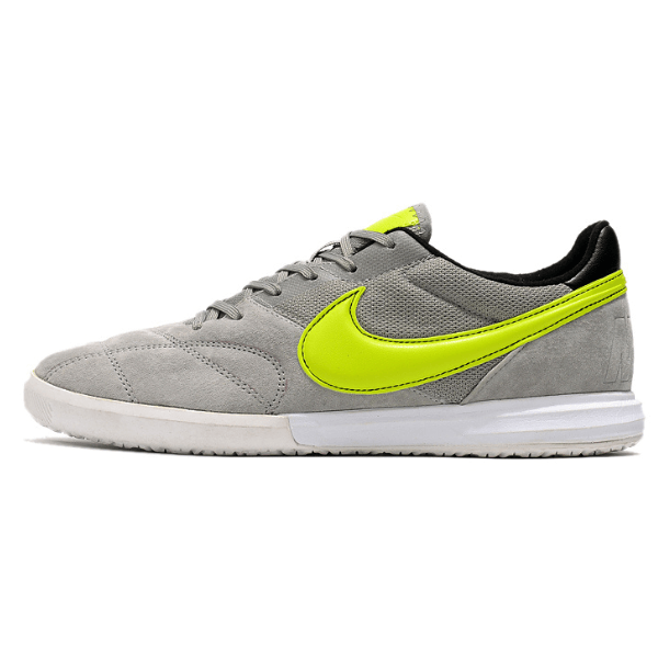 Nike Premier II Gray and Green Indoor IC Football Bootd