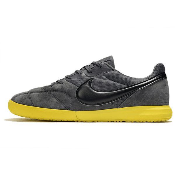 Nike Premier II Gray and Yellow Futsal IC Football Boot