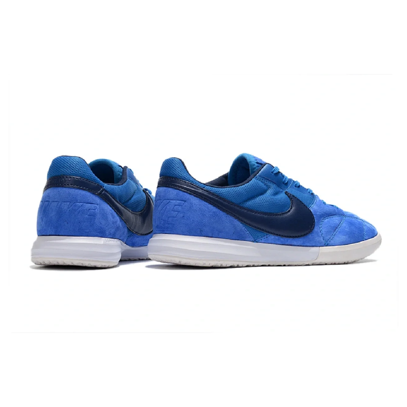 Nike Premier II Blue and White Indoor IC Football Boot