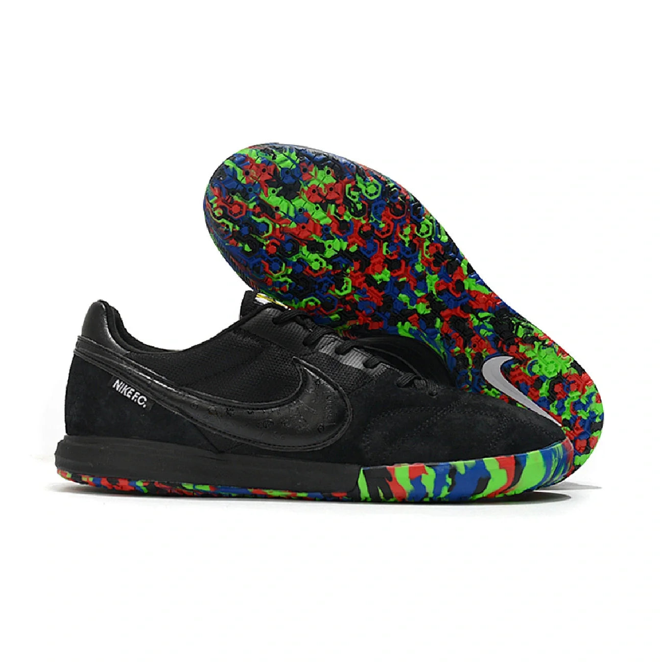 Nike Premier II IC Black and Colorful Futsal Football Boot