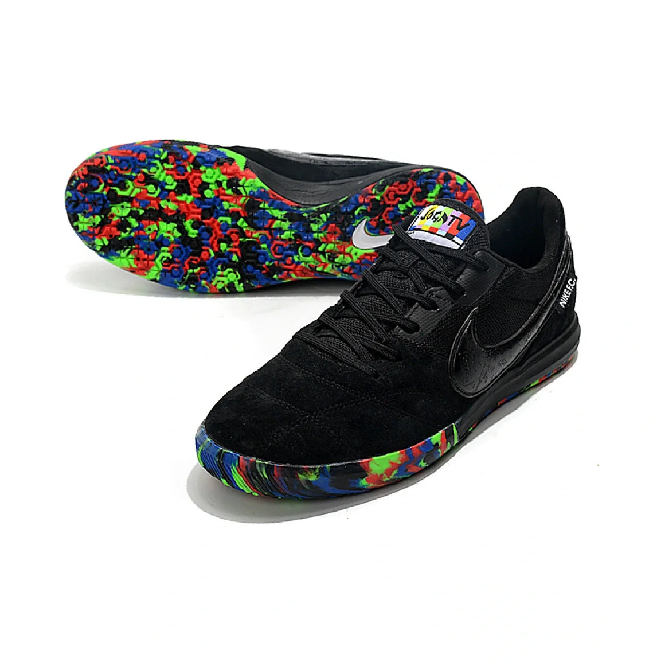 Nike Premier II IC Black and Colorful Futsal Football Boot