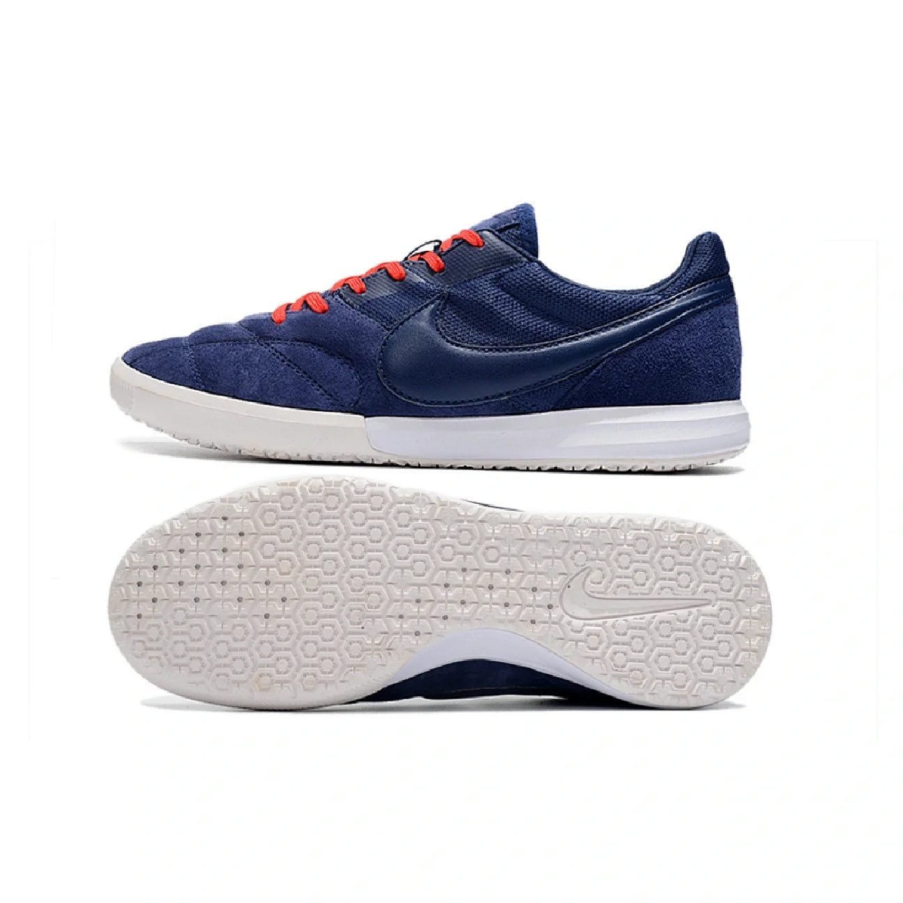 Nike Premier II Laceless Blue Indoor IC Football Boot