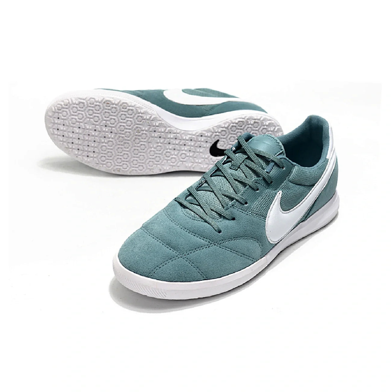Nike Premier II Laceless Green Indoor IC Football Boot