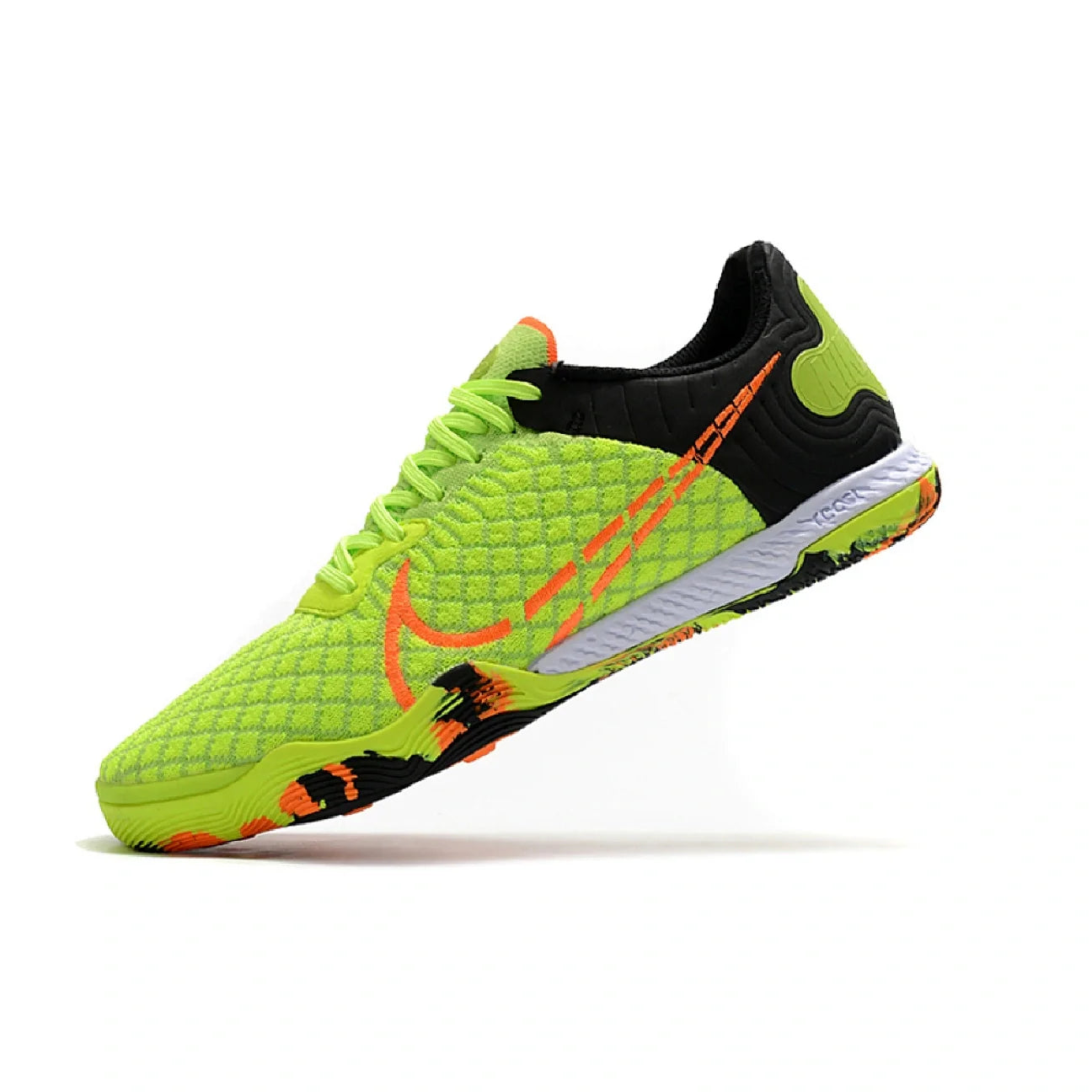 Nike Reactgato IC Green and Gray Indoor IC Football Boot