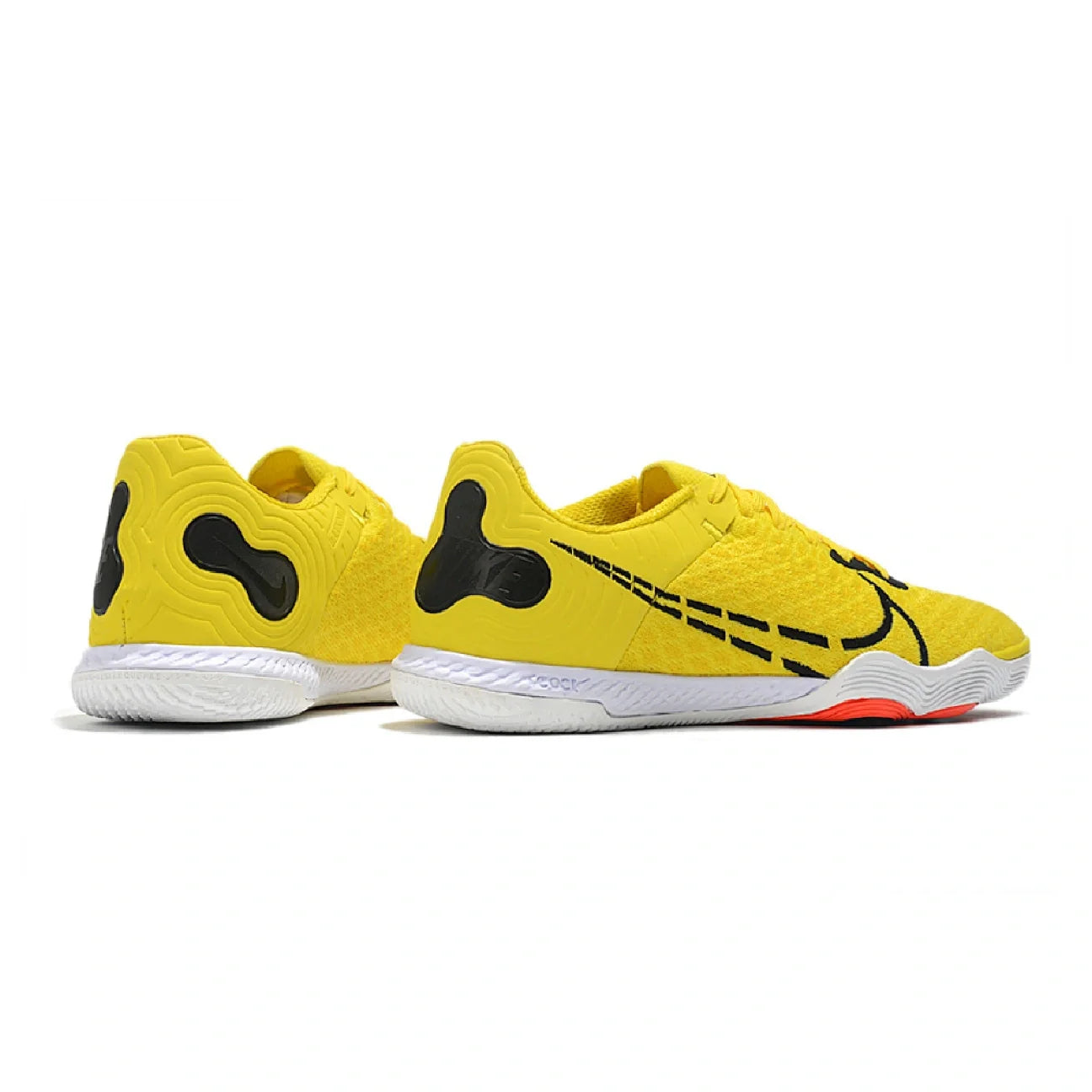 Nike Reactgato Laceless Yellow Indoor IC Football Boot