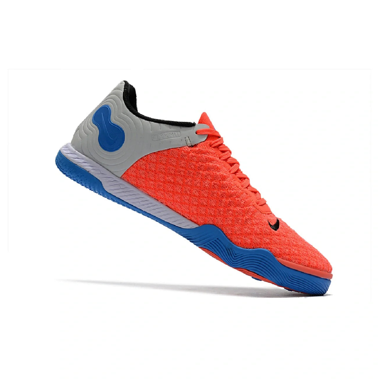 Nike Reactgato Red Blue and Gray Indoor IC Football Boot