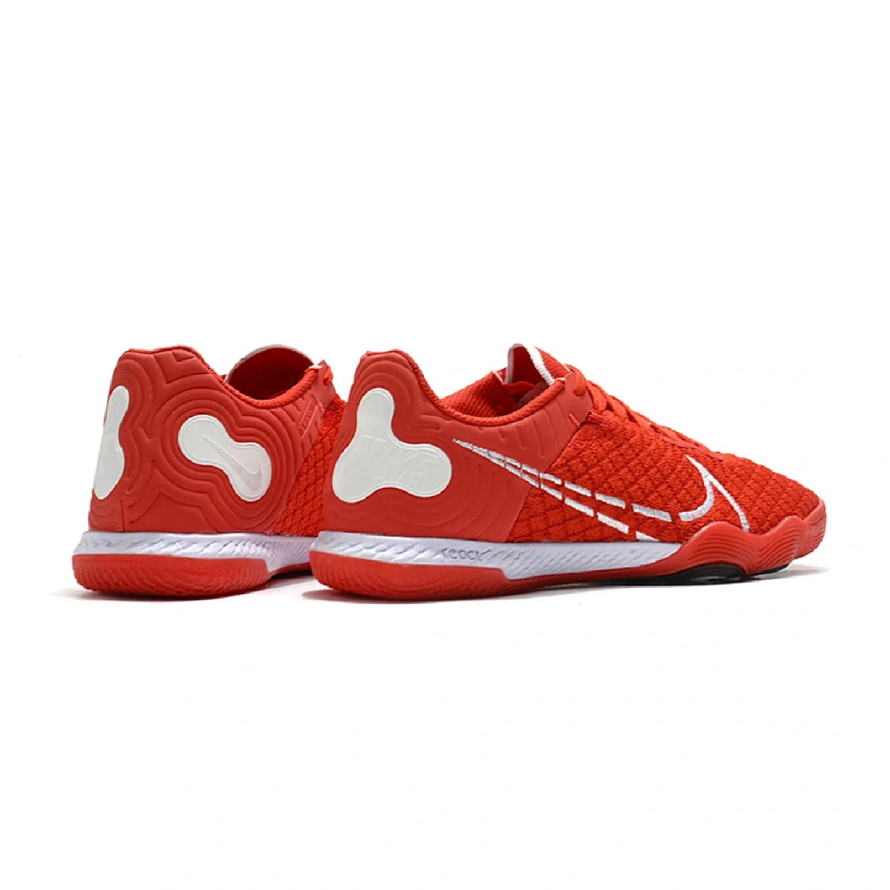 Nike Reactgato Red and White Indoor IC Football Boot
