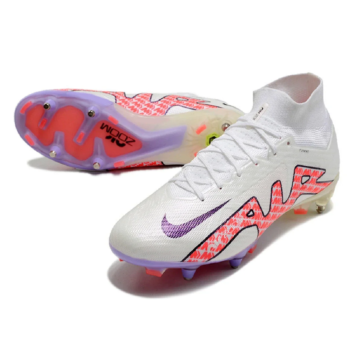 Nike Zoom Mercurial Superfly 9 Elite Disruption Pack Aluminium Studs SG Football Boot