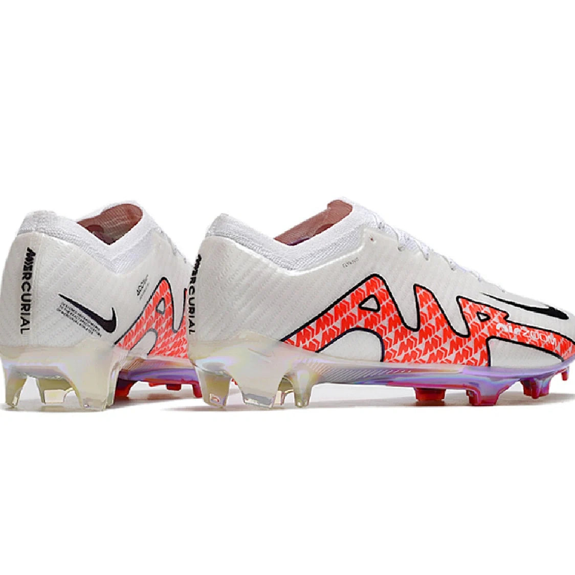 Nike Zoom Mercurial Vapor 15 Elite Disruption Pack Black and White Firm Ground FG Football Boot