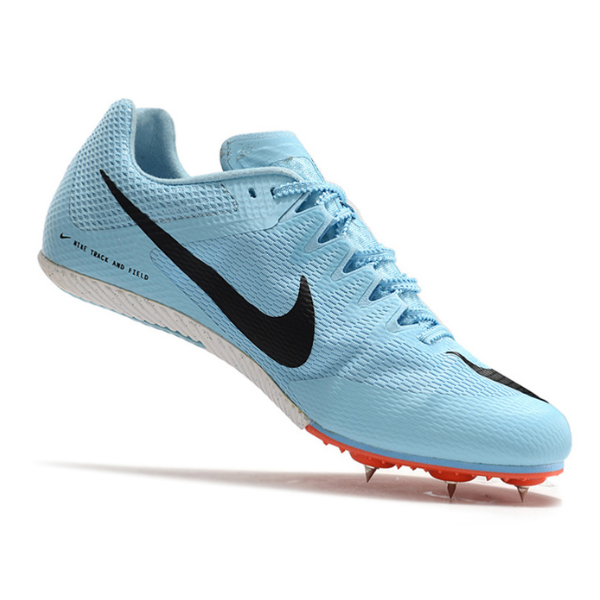 Nike Rival S10 Light Blue Running Spikes Shoes