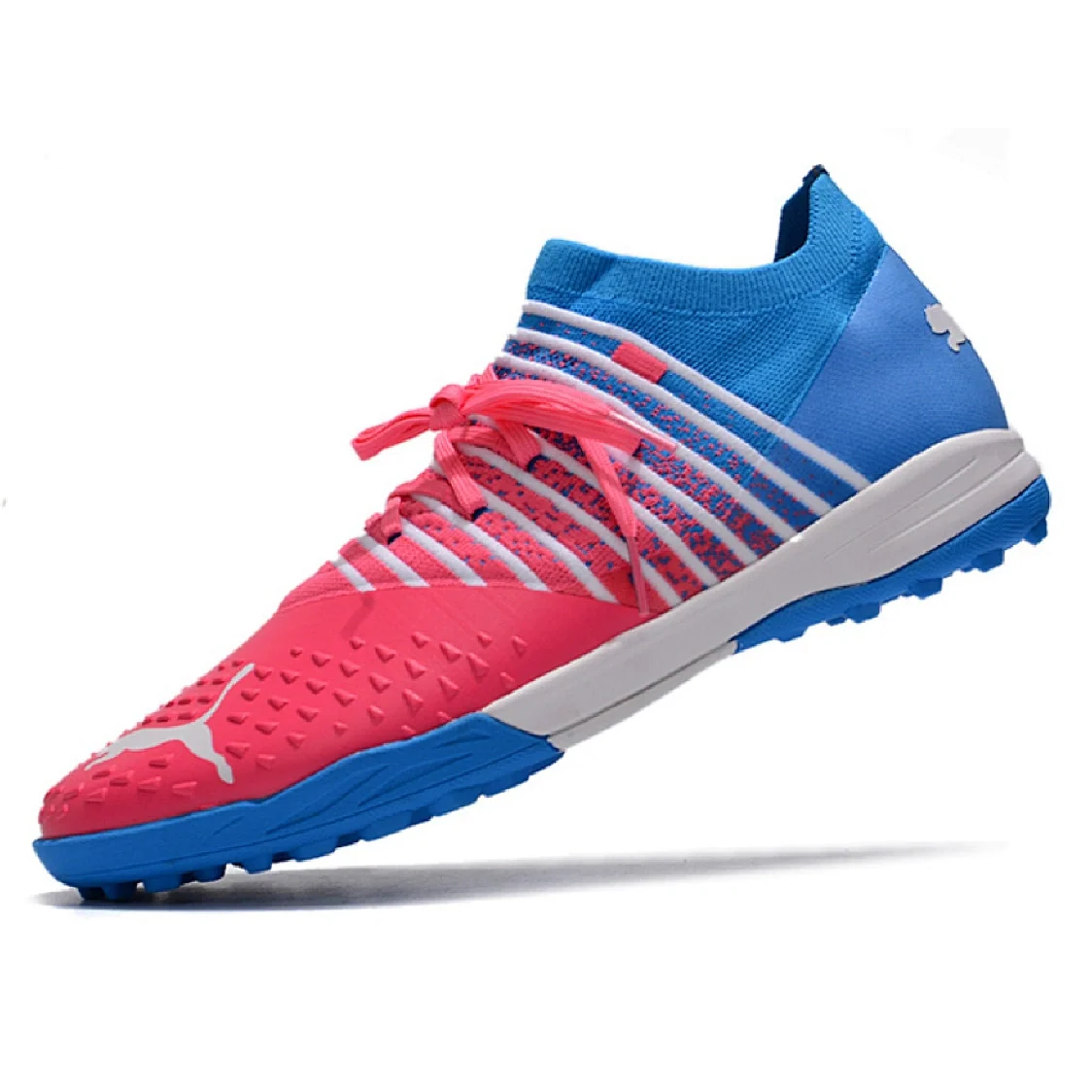 Puma Future Z 1.3 Turf TF Blue and Pink Football Boot