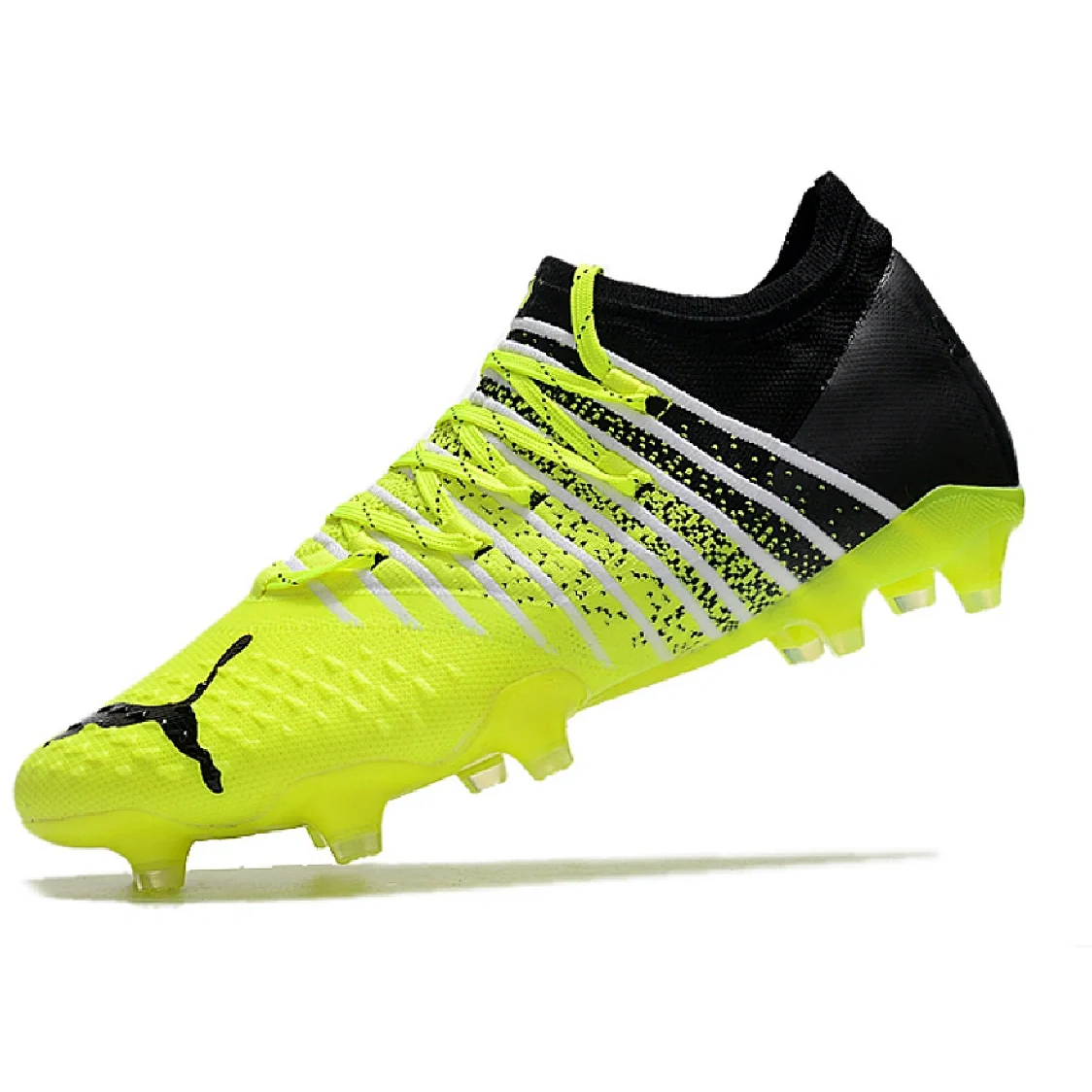 Puma Future Z 1.3 Yellow and Black Firm Ground FG Football Boot