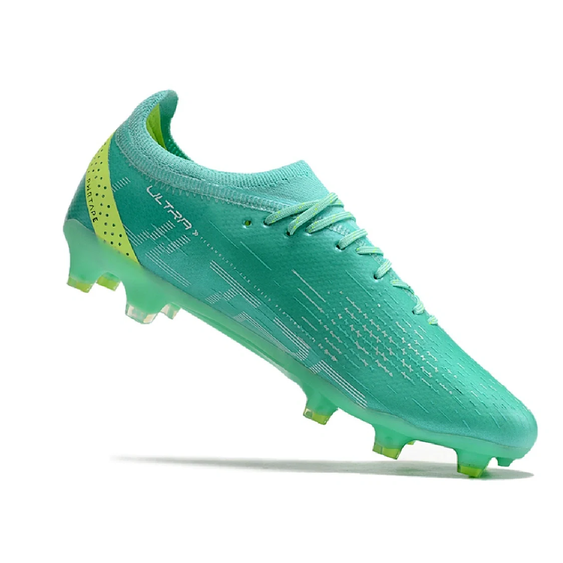 Puma Ultra Ultimate Green and Black Firm Ground FG Football Boot