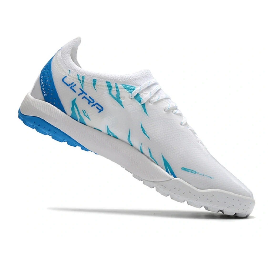 Puma Ultra Ultimate White and Blue Turf TF Football Boot