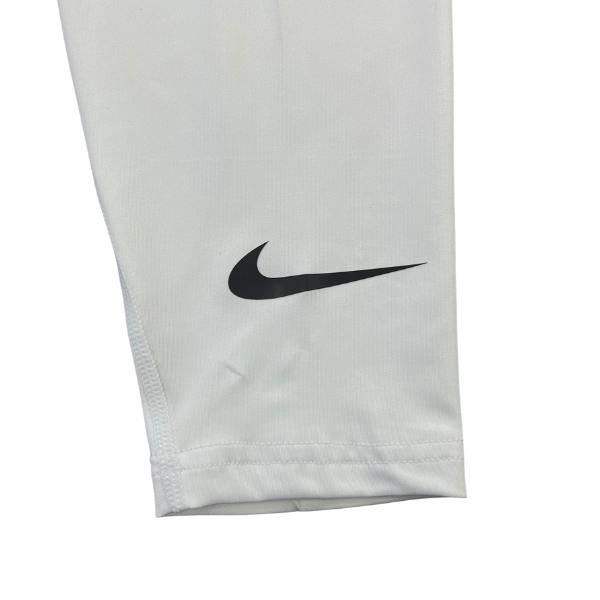 Pantalones de capa base Nike Pro blancos