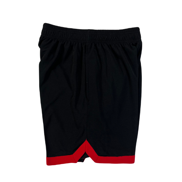 Pantalones cortos Jordan negros y rojos