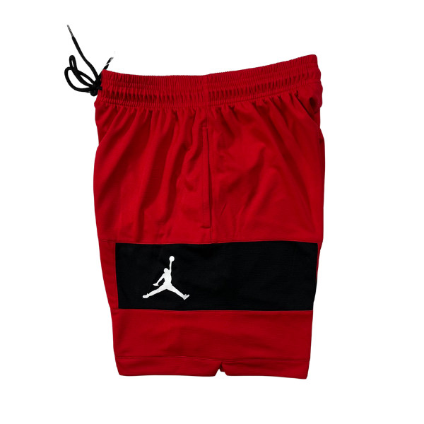 Pantalones cortos Jordan rojos y negros