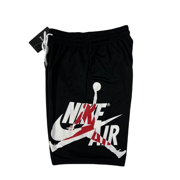 Nike Air Jordan Black White Red Shorts