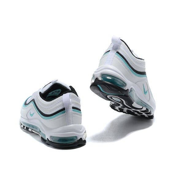 Zapatillas Nike Air Max 97 informales en blanco, negro y azul