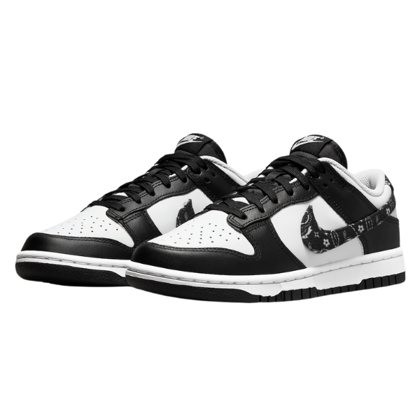 Nike SB Dunk Low Black Paisley Casual Shoes