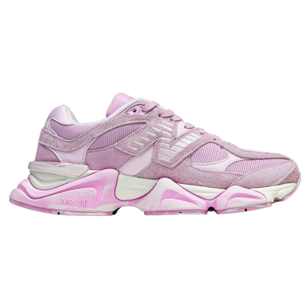 Zapatillas informales New Balance 9060 rosa con efecto teñido