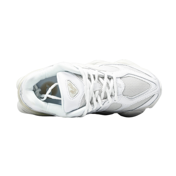 New Balance 9060 Triple White Casual Shoes