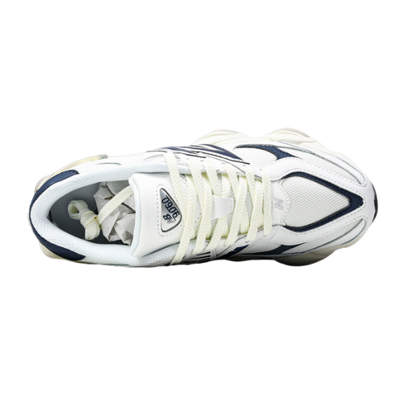 New Balance 9060 White Navy Casual Shoes