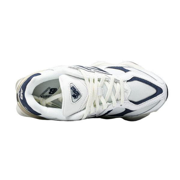 New Balance 9060 White Navy Casual Shoes