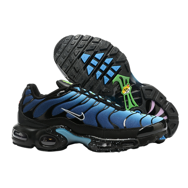 Zapatillas Nike Air Max Plus TN informales en negro y azul