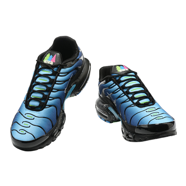 Zapatillas Nike Air Max Plus TN informales en negro y azul